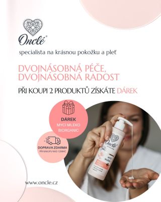 Protože péče o tělo začíná už ve sprše.. Mycí mléko Biorganic jako dárek! 🩷 Rozmazlujte svou pokožku a dopřejte jí to...